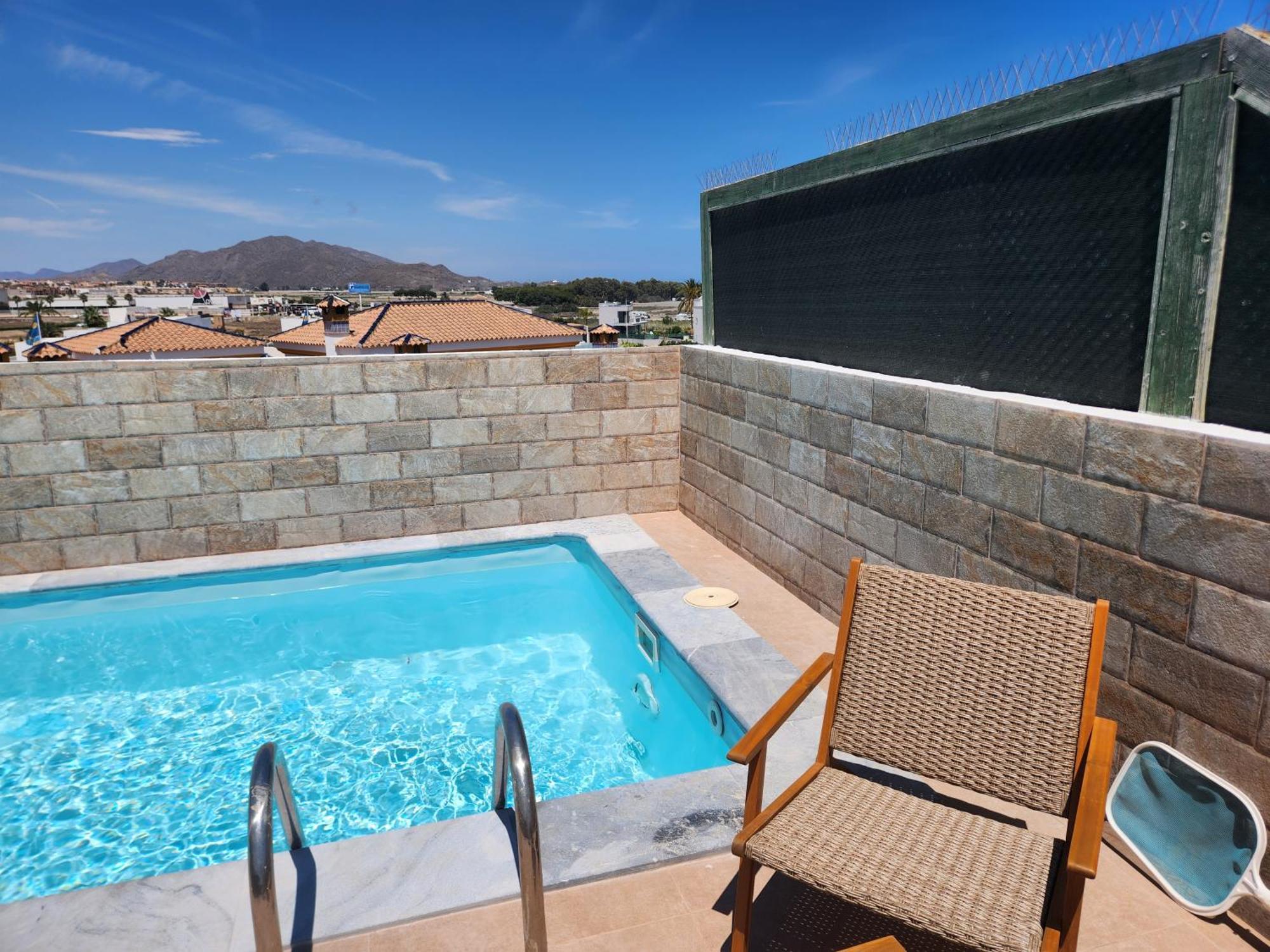 ÁTICO DUPLEX ESPECTACULAR con PISCINA PRIVADA! Vera Exterior foto